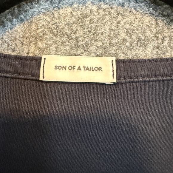 Son Of A Tailor Shirt Mens Medium Black Tshirt Short Sleeve Minimalist Casual - Picture 8 of 9